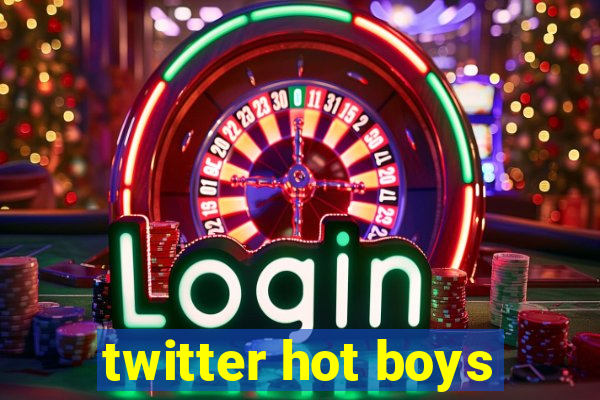 twitter hot boys